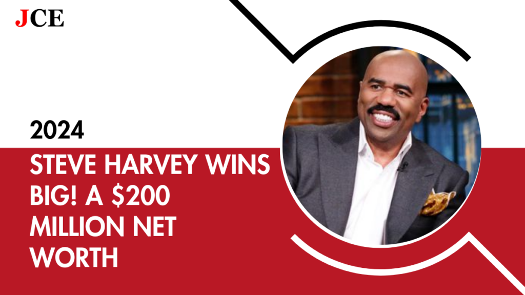 Steve Harvey Wins Big! Exploring the Comedian’s Journey to a $200 Million Net Worth in 2024